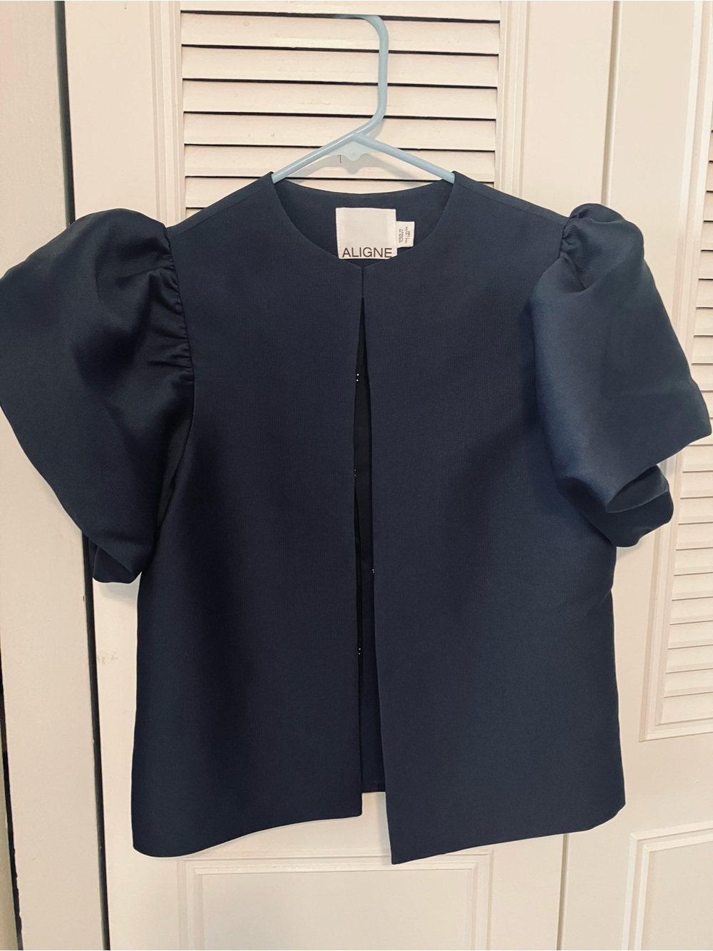 NWT Aligne Puff Sleeve Top